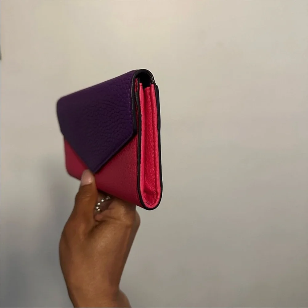 Dior Purple and Pink Women's Wallet - Picture 4 of 10